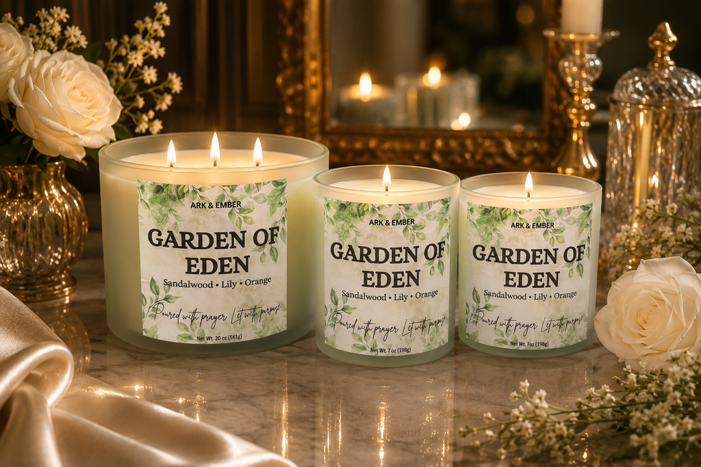 Garden Of Eden Luxury Candle