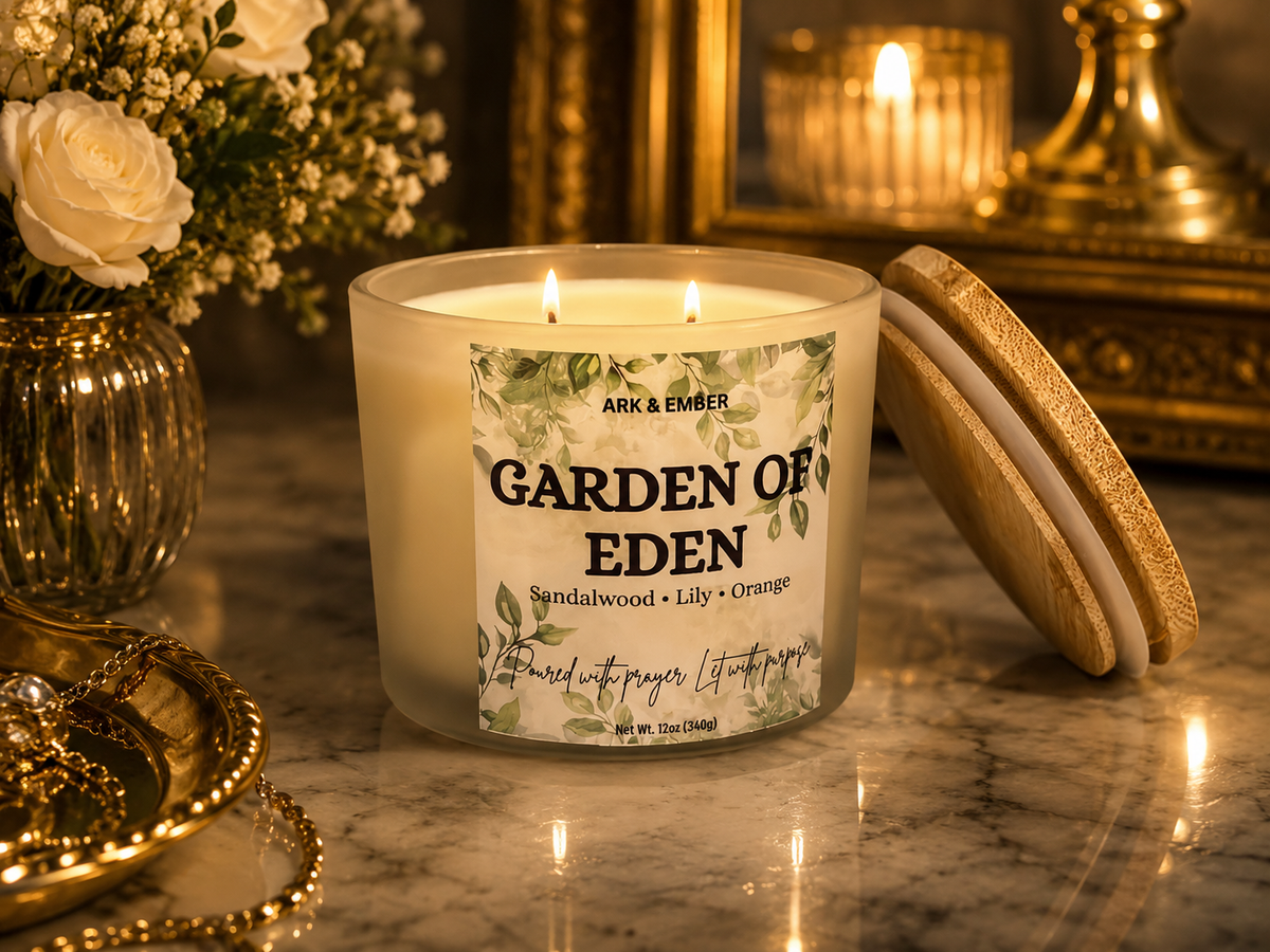 Garden Of Eden Luxury Candle