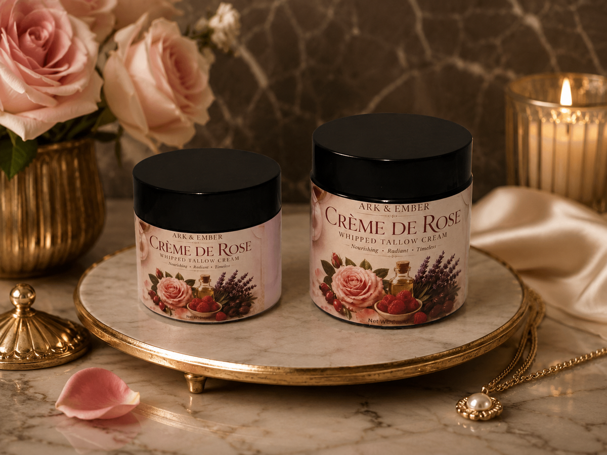 Creme de Rose Whipped Tallow Cream