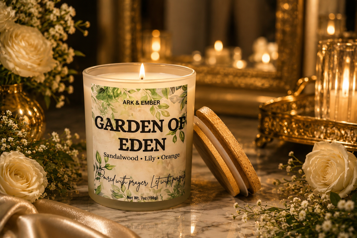 Garden Of Eden Luxury Candle