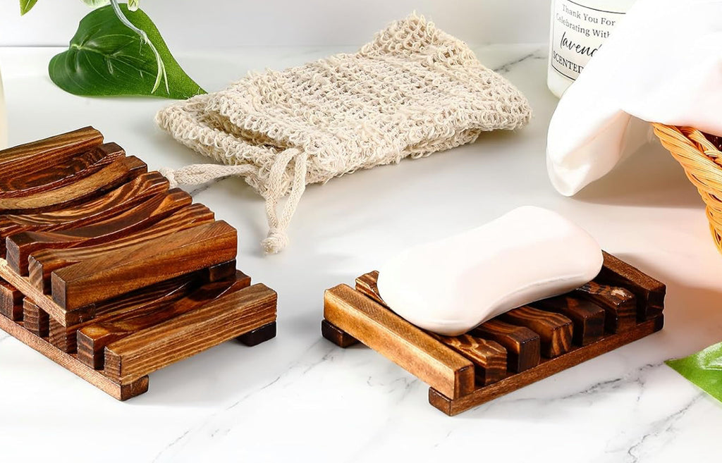 Cotton Loofah Soap holder