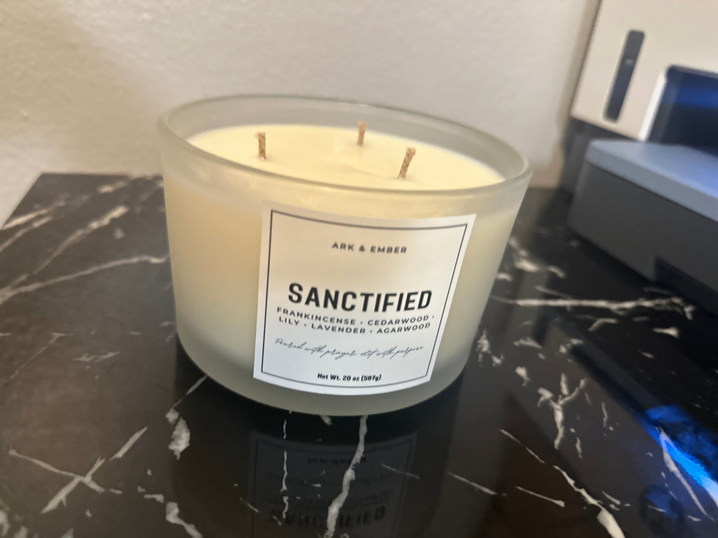 Sanctified 3- Wick Candle