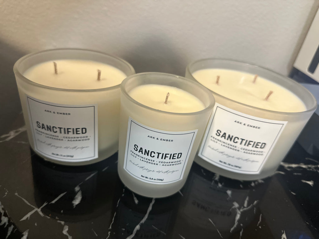 Sanctified 3- Wick Candle